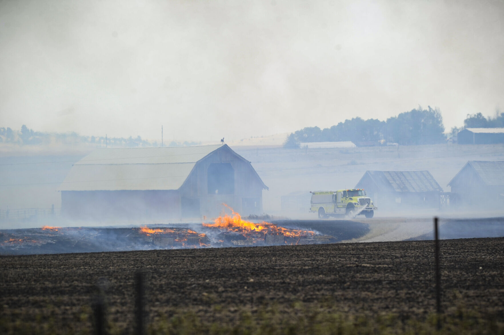 Wildland Fire east of Helena